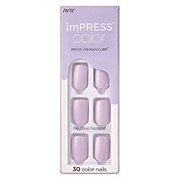 KISS imPRESS Color Press-On Manicure - Picture Purplect