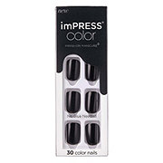 KISS imPRESS Color Press-On Manicure - Black