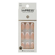 KISS imPRESS Medium Press-On Manicure Nails - So French