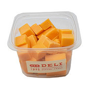 H-E-B Deli Post Oak-Smoked Natural Cheddar Cheese Cubes