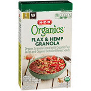 H-E-B Organics Flax & Hemp Granola