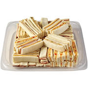 H-E-B Deli Large Party Tray - Gourmet Finger Sandwiches