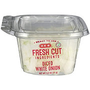H-E-B Fresh Diced White Onion - Single Serve