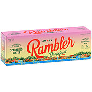 Rambler Grapefruit Sparkling Water 12 oz Cans