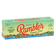 Rambler Lemon-Lime Sparkling Water 12 oz Cans