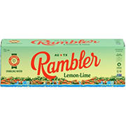 H-E-B 1877 Lime Sparkling Mineral Water