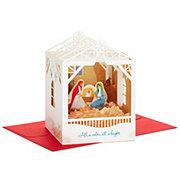 Hallmark Paper Wonder Nativity Scene Pop Up Christmas Card - S15