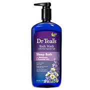 Dr Teal's Body Wash with Pure Epsom Salt - Sleep Bath with Melatonin & Essential Oils