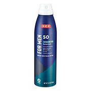 H-E-B Oxybenzone Free Banana Sunscreen Spray – SPF 50