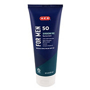 H-E-B Men’s Oxybenzone Free Sunscreen Lotion – SPF 50