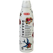 H-E-B Tattoo Protection Sunscreen Spray – SPF 50