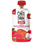 Once Upon a Farm Organic Baby Food Pouch - Apple & Sweet Potato