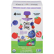 Once Upon a Farm Organic Smoothie Pouches - Berry Berry