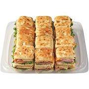 H-E-B Deli Large Party Tray - Ciabatta Slider Sandwiches