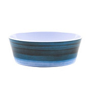 Woof & Whiskers 32 oz Melamine Pet Bowl - Blue Ombre