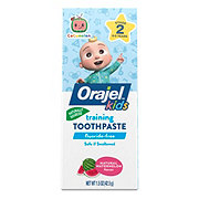 Orajel Kids Cocomelon Training Fluoride-Free Toothpaste