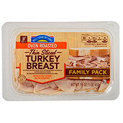 Hill Country Fare Thin Sliced Oven Roasted Turkey Breast - Family Pack