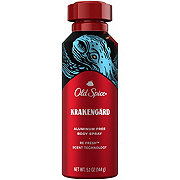 Old Spice Wild Collection Aluminum Free Body Spray for Men, Krakengard