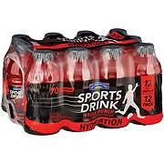 Hill Country Fare Fruit Punch Hydration Sports Drink 12 oz Bottles