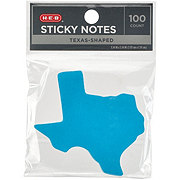 H-E-B Texas-Shaped Sticky Notes