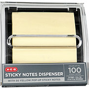 H-E-B Ruled White Index Cards - 50 Count - Shop Sticky Notes