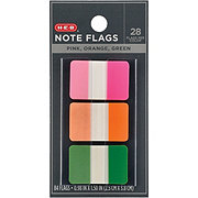 H-E-B Medium Neon Note Flags