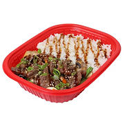 H-E-B Sushiya Mongolian-Style Beef & Rice Bowl - Served Hot