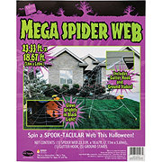 Fun World Mega Spider Web Halloween Yard Decor