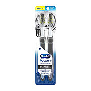Oral-B Pulsar Charcoal Infused Battery Powered Soft Toothbrush