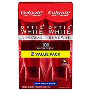 Colgate Optic White Renewal Anticavity Toothpaste - High Impact White, 2 Pk