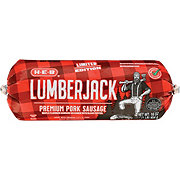 H-E-B Lumberjack Premium Pork Breakfast Sausage - Maple & Black Pepper