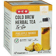 H-E-B Pineapple Mango Cold Brew Herbal Tea Bags