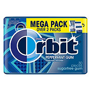 Orbit Peppermint Sugar Free Chewing Gum Mega Pack