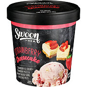 Swoon by H-E-B Strawberry Cheesecake Ice Cream