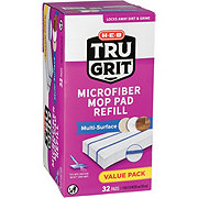 H-E-B Tru Grit Microfiber Mop Pad Refills, Value Pack