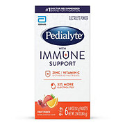 Pedialyte with Immune Support Electrolyte Powder Packs - Fruit Punch