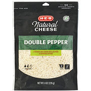H-E-B Double Pepper Monterey Jack Shredded Cheese