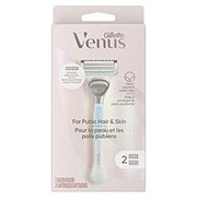 Gillette Venus Pubic Hair & Skin Razor + 2 Blade Refills