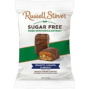 Russell Stover Sugar Free Peanuts Caramel & Nougat Chocolate Candy