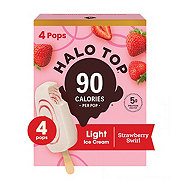 Halo Top Strawberry Swirl Light Ice Cream Pops
