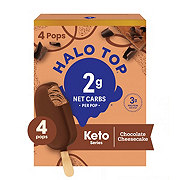 Halo Top Chocolate Cheesecake Keto Pops