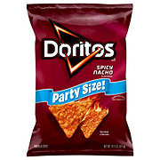 Doritos Nacho Cheese Tortilla Chips Party Size
