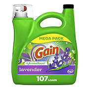 Gain + Aroma Boost HE Liquid Laundry Detergent, 107 Loads - Lavender