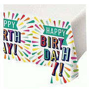 Creative Converting Birthday Burst Paper Table Cover