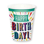 Creative Converting Birthday Burst Paper Cups