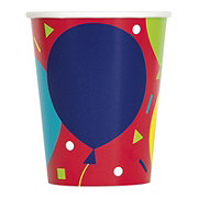 Unique Balloon Party Birthday Paper Cups