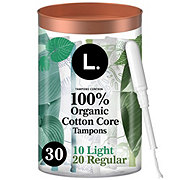 L. Organic Cotton Tampons Light/Regular