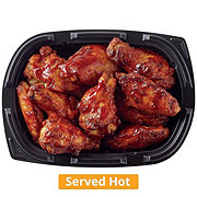 Meal Simple by H-E-B Seasoned Chicken Wings - Kansas City-Style BBQ - Small (Sold Hot)