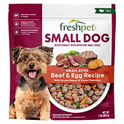 Freshpet Small Dog Bite Size Beef & Egg Fresh Dog Food