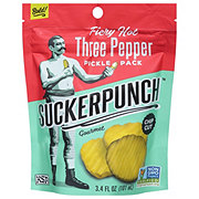 SuckerPunch Gourmet 3-Pepper Fire Gourmet Pickle Chips